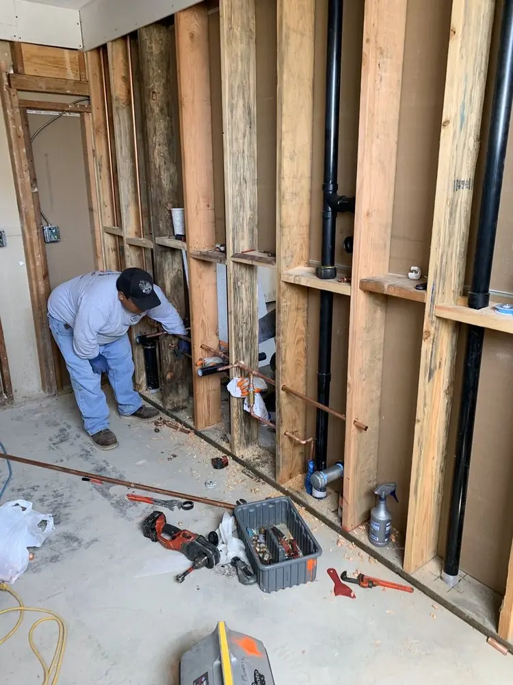 Commercial rough-in plumbing for Commercial Plumbing in Friendswood